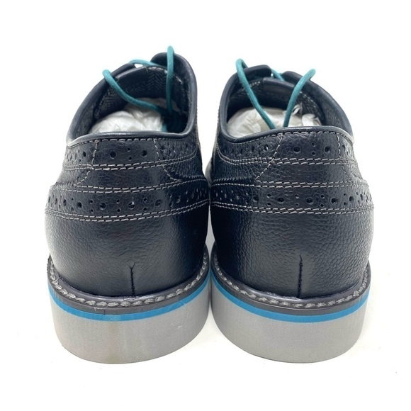 Florsheim Highlands Wingtip Oxford Black Leather - Picture 4 of 7